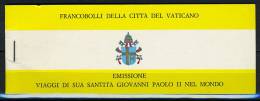 1982 - VATICANO - VATICAN - Libretto - Carnet - Libretti