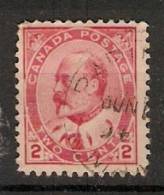 Canada  1903  King Edward VII  (o) - Usati