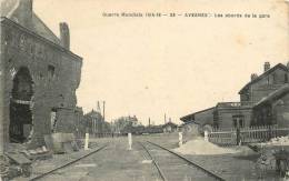 Réf : B-13-1253 :  Avesnes La Gare - Avesnes Le Comte