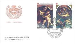 FDC   - ANNO  1983 - NATALE    SMOM - S.M.O.M. SOVRANO MILITARE ORDINE DI MALTA) - Malta (la Orden De)