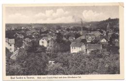 CPA Deutschland Hesse Bad Soden A Taunus Blick Vom Grand Hôtel Nach Dem Altenhainer Tal édit Ludwig Klement - Bad Soden