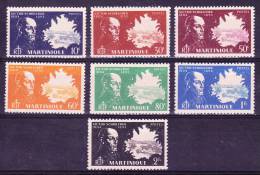 Martinique N°199 - 200 - 202 - 203 - 205 - 206 - 209 Neufs Sans Charniere  (7 Valeurs) - Unused Stamps