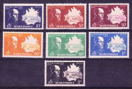 Martinique N°199 - 200 - 202 - 203 - 205 - 206 - 209 Neufs Sans Charniere  (7 Valeurs) - Neufs