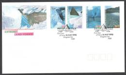 AAT Australian Antarctic Territory - 1996 - Landscape Paintings  -  Mi.106-109 - FDC - FDC