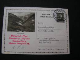 == CSR Karte TatryFyrvaldov 1937  Bug Ecke - Postcards