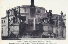 Roma  Piazza Del Quirinale  Fontana E Colossi  A-870 - Lugares Y Plazas