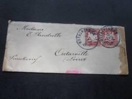 Bayern Bavière Munchen Munich Allemagne Lettre Letter Cover >Outarville  Loiret Cachets à Date Orléans 19 Janvier 1904 - Lettres & Documents