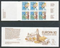 Sweden 1990 Facit #: H403. Europa XIX. Post Office Buildings, MHN (**) - 1981-..