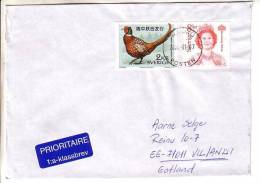 GOOD SWEDEN Postal Cover To ESTONIA 2003 - Good Stamped: Bird ; Queen - Lettres & Documents