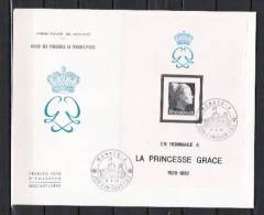 MONACO, 19/04/1983 Jour D'Emission La Princesse - Grace   (GA8263) - Autres & Non Classés