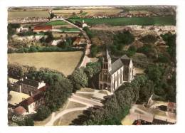 CSM :18 - Cher : La Guerche Sur L'Aubois - L'Eglise - Vue Aérienne - La Guerche Sur L'Aubois