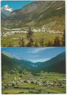 ZERNEZ Eingang Zum Schweizer Nationalpark 1977 + 1982 Zwei Ansichtskarten - Zernez