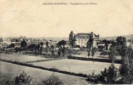 Château - Lacapelle-Marival - Vue Générale Et Du Château - Lacapelle Marival