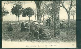 Infanterie   - Exercices De Tirs à La Mitrailleuse   - Bcb57 - Maniobras