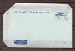 FINLAND,  Par Avion Aerogramme  (GA9013) - Palmípedos Marinos