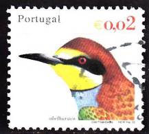 PORTUGAL - 2002,  Aves De Portugal. Emissão Base ( 3.º Grupo )   € 0,02   (o)   MUNDIFIL  Nº 2844 - Gebraucht