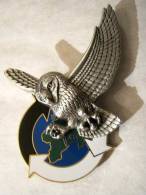 INSIGNE DE L´UNITE DE RECUEIL ET INFORMATION (HIBOU / CHOUETTE) ETAT EXCELLENT - Luchtmacht