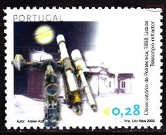 PORTUGAL - 2002,  Astronomia. (Telescópio Refractor)  € 0,28,   (*) MNG, Com Defeito    MUNDIFIL  Nº 2859 - Neufs