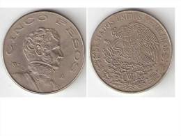 Mexico 5 Pesos 1972 Km472 Xf - Mexico