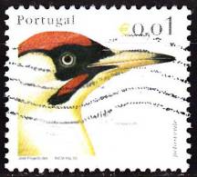 PORTUGAL - 2003,  Aves De Portugal, Emissão Base ( 4.º Grupo )  € 0,01   (o)   MUNDIFIL  Nº 2934 - Gebraucht