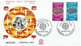 Andorra (Fr) - Mi-Nr 238/239 FDC (L397) - 1972