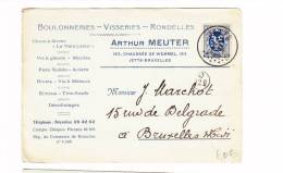Postkaart Met Reclame Meuter - Briefe U. Dokumente
