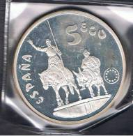 ESPAÑA -  5 ECU  1994 - PLATA - Altri & Non Classificati