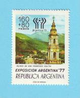 ARGENTINE ARGENTINA EGLISE SALTA FOOTBALL 1978 / MNH** / CR 91 - Unused Stamps