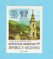 ARGENTINE ARGENTINA EGLISE SALTA FOOTBALL 1978 / MLH* / CR 92 - Unused Stamps