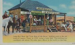 K K S 493/C P A -AMERIQUE -   TEXAS  -JUDGE ROY BEAN LAW WEST OF THE PECOS - Other & Unclassified