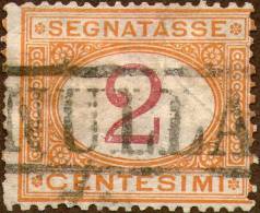 Italy,2c,1870,postage Due,segnatasse,Mi#4,Y&T#T4,annulato,as Scan - Segnatasse