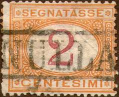 Italy,2c,1870,postage Due,segnatasse,Mi#4,Y&T#T4,annulato,as Scan - Strafport