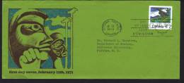 Emily Carr, Painter   Sc 532  Elliott-Marion   FDC - 1971-1980