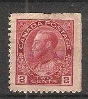 Canada  1912  King George V  (o) - Single Stamps