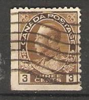 Canada  1912  King George V  (o) - Single Stamps