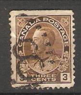 Canada  1912  King George V  (o) - Single Stamps