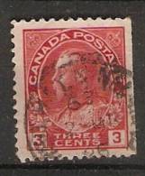 Canada  1922  King George V  (o) - Single Stamps