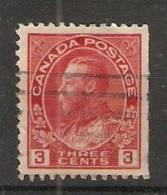 Canada  1922  King George V  (o) - Single Stamps