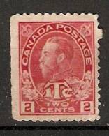 Canada  1916  King George V  (o)  ITC - Single Stamps