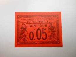 Colonies Algérie Philippeville , 1ère Guerre Mondiale 5 Centimes NEUF ! - Bons & Nécessité