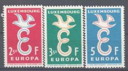 1958 Europa C.E.P.T., Lussemburgo , Serie Completa Nuova (**) - 1958