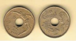 ESPAÑA - 25 Pesetas 1990 Rey  Circulada - Andere & Zonder Classificatie