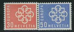 1959 Europa C.E.P.T., Svizzera , Serie Completa Nuova (**) - 1959