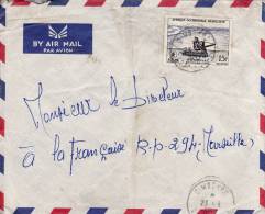 Dimbokro Côte D´Ivoire 1957 Colonie Française Lettre Avion > Marseille Marcophilie - Storia Postale