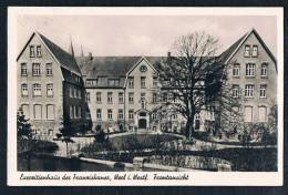 AK Werl/Westfalen 1956, Kreis Soest, Nordrhein-Westfalen, Exerzitienhaus - Werl