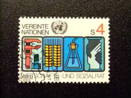 NACIONES UNIDAS VIENNE  1980  Yvert Nº 14 º  CONSEJO ECONOMICO Y SOCIAL - Used Stamps