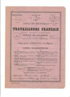 ROUEN-ASSOCIATION INDUSTRIELLE DES TRAVAILLEURS FRANCAIS-1924-BUREL-ANGIENS - Bank & Insurance