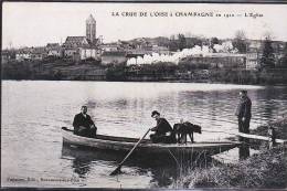 CHAMPAGNE SUR OISE ET UN TRAIN PASSE - Champagne Sur Oise