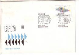 GOOD FINLAND FDC 1985 - EFTA - FDC