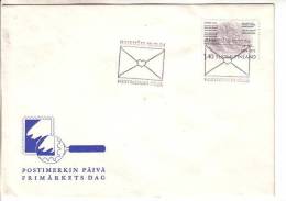 GOOD FINLAND Cover With Special Cancel 1984 - Stamp Day - Postwaardestukken